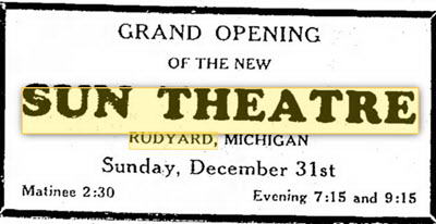 Sun Theatre - Dec 27 1939 Grand Opening Ad (newer photo)